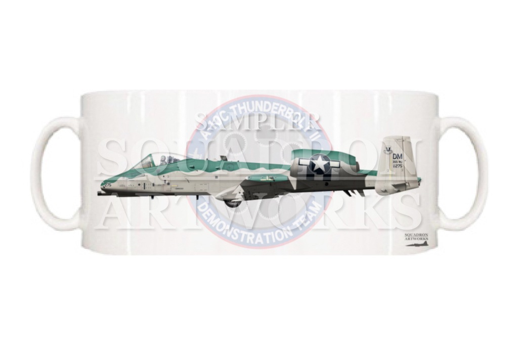 マグカップ　A-10C ThunderboltⅡ Demo Team 2020 "80-0275"