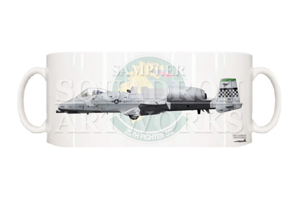 マグカップ　A-10C ThunderboltⅡ 25FS Assam Draggins "81-0959"