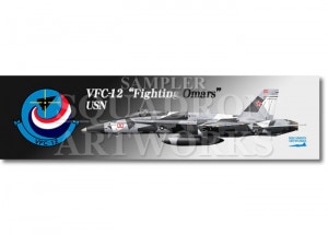 �ڥ��ƥå����ۡ�F/A-18A+ �ۡ��ͥå� VFC-12 ��Fighting Omars�� 162844
