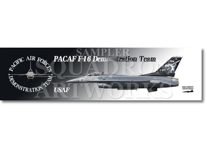 ☆マグネット☆彡 PACAF F-16 ～WILD WEASEL DEMO!～ “90-0817