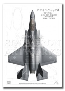 ��Top view �ĸ����ɡ�F-35A����302�����⡡��69-8701�ɡ���A2������ Print)