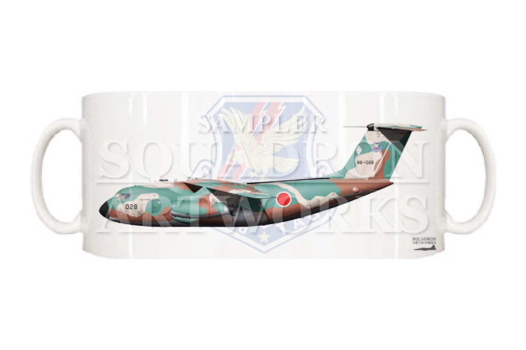 マグカップ　C-1　第402飛行隊　“88-1028”