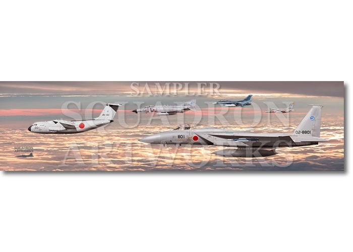 ★マグネット★彡　ADTW　飛行開発実験団　C-1　T-4　“AIRBORNE”　＃2