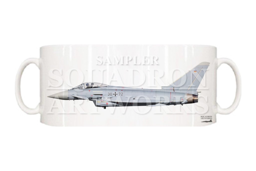 マグカップ　Eurofighter Typhoon JG74 “30+72”