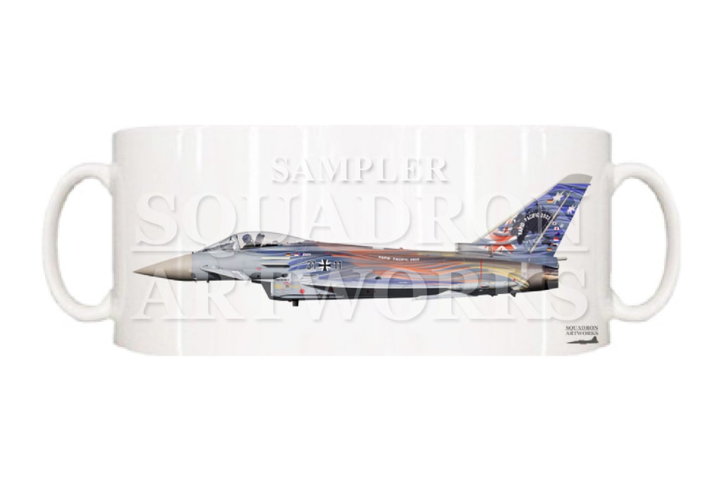 マグカップ　Eurofighter Typhoon JG74 “AIR AMBASSADOR”
