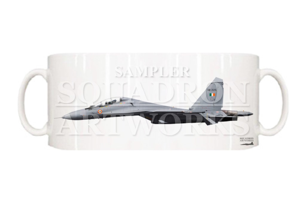 マグカップ　Su-30MKI　フランカーH　“SB 225”　IAF インド空軍