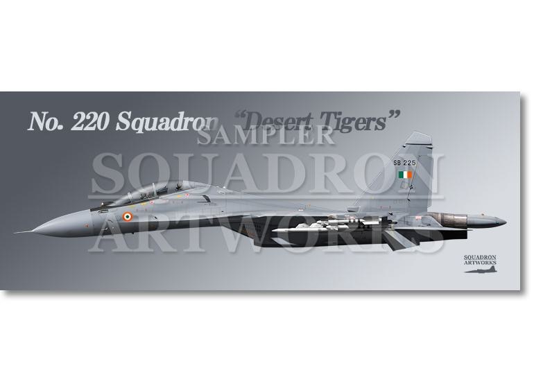 フェイスタオル  Su-30MKI　フランカーH　“SB 225”　IAF インド空軍