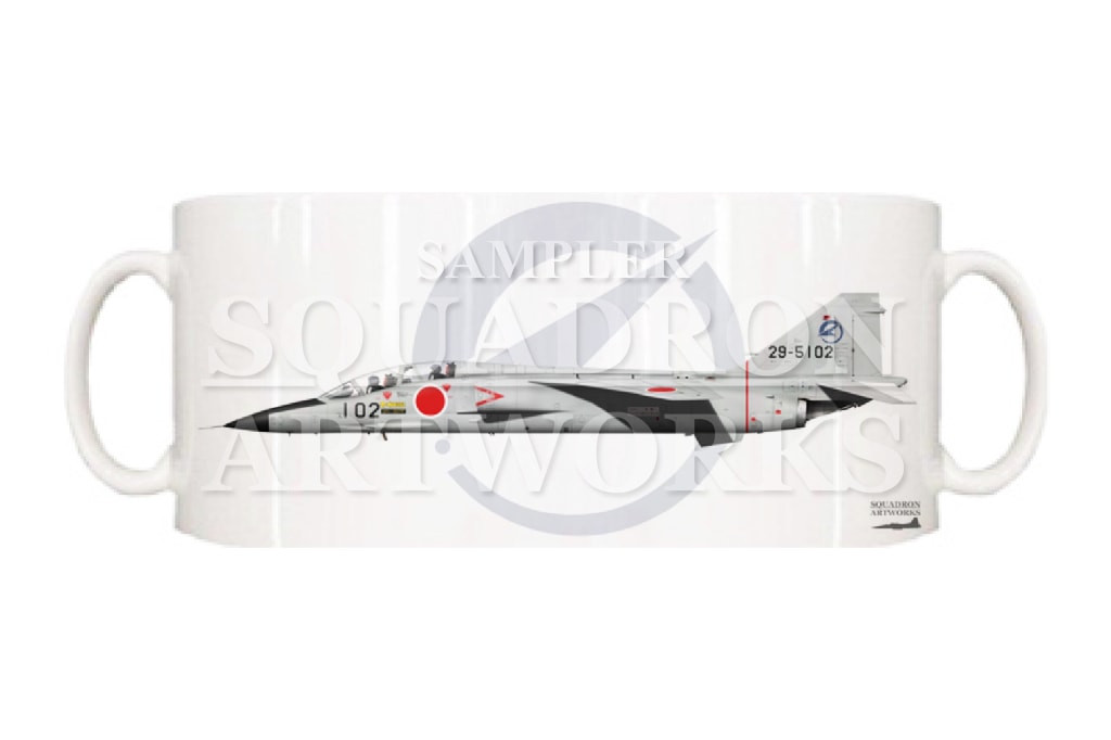 マグカップ　T-2　飛行開発実験団　"29-5102"