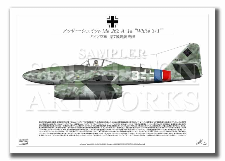 MI工房、完成品、メッサーシュミットＭＥ262イラストレーション。 000000003895_F7mSmUc.jpg