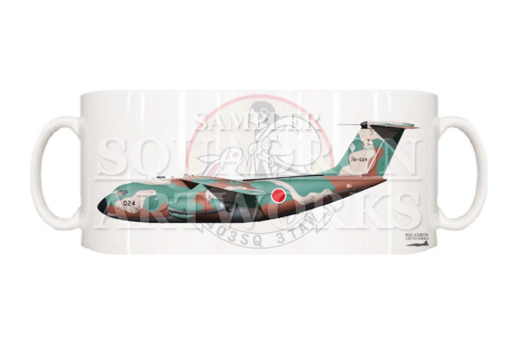 マグカップ　C-1　第403飛行隊　"78-1024"