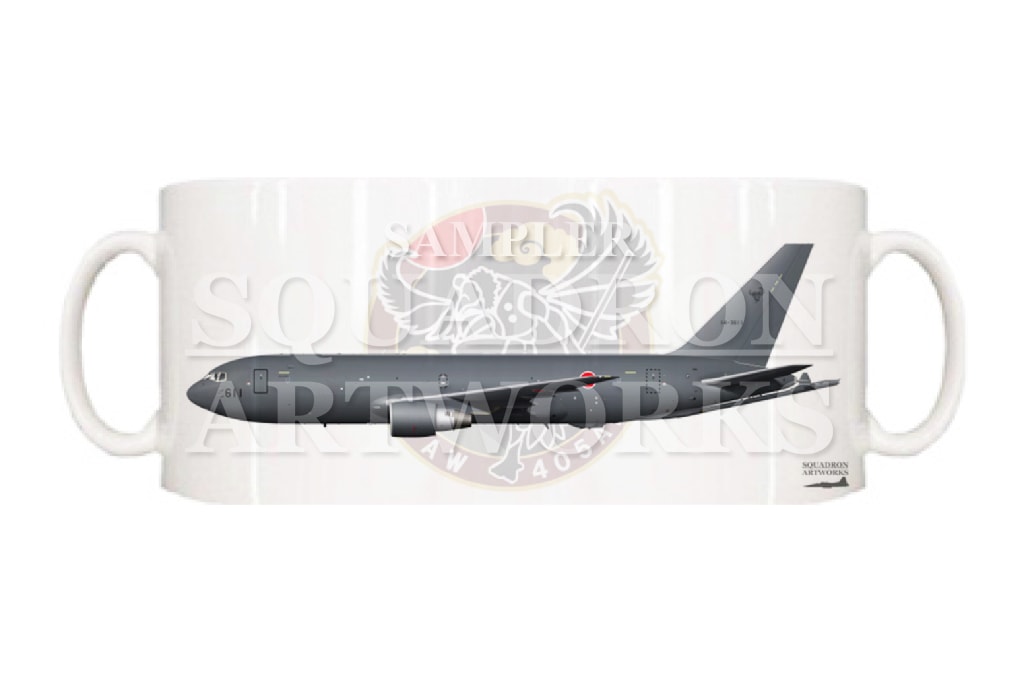 マグカップ　KC-46A　第405飛行隊　“14-3611”