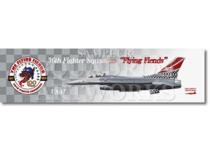 �ô�������ޥե顼�����롡F-16C��36th FS��FLYING FIENDS��100th Anniv����89-2043��