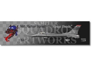 �ڥ��ƥå����ۡ� F-16C��36th FS��FLYING FIENDS����89-2136��