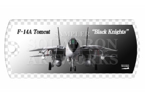 �ɥå����������ۥ��������Front View�� F-14A �ȥ७��å� VF-154 ��Black Knights 100��