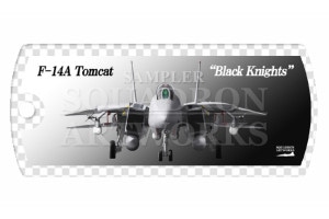 �ɥå����������ۥ��������Front View�� F-14A �ȥ७��å� VF-154 ��Black Knights 111��
