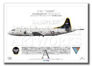 P-3C VX-30 Bloodhounds 2023 Showbird 162999ɡA2 Print)