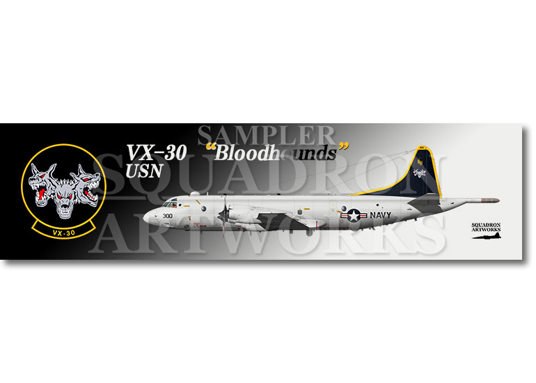 涼感クールマフラータオル　P-3C VX-30 “Bloodhounds” 2023 Showbird “162999”