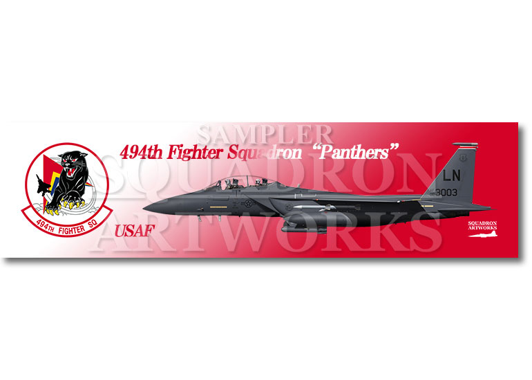 ★マグネット★彡   F-15E　Strike Eagle　494th FS　Panthers　“00-3003”
