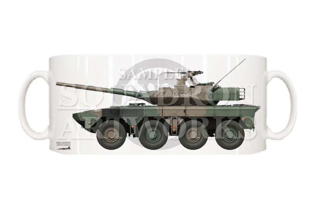 マグカップ　16式機動戦闘車　16MCV　東北方面隊　第6師団　第22即応機動連隊