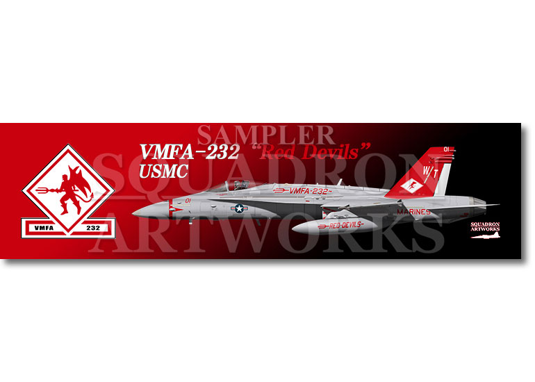 ★マグネット★彡　 F/A-18C Hornet VMFA-232 “Red Devils” 165218