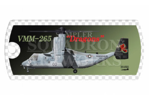 �ɥå����������ۥ������MV-22B �����ץ쥤 VMM-265����Dragons�� 168220��ε