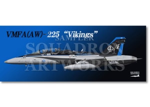 ե롡F/A-18D Hornet VMFA(AW)-225 Vikings 2015 Showbird 165680