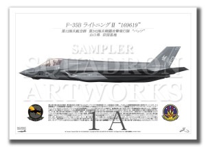 F-35B��Lightning����VMFA-242��Bats����169619��  (A2 Size Print)
