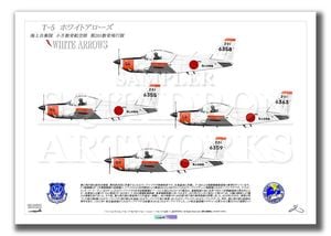 T-5�����弫���⡡��201���������⡡�ۥ磻�ȥ���������WHITE ARROWS��4��ver����A4������ Print)
