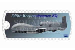 �ɥå����������ۥ������ RQ-4 Global Hawk 348th Recon SQ Northern Hawks��