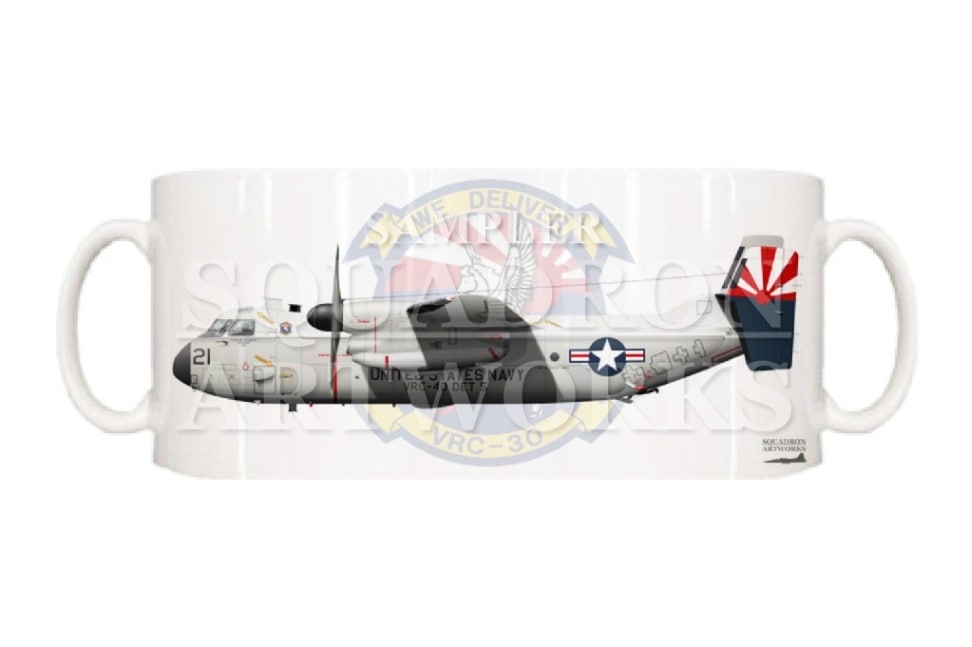 マグカップ　C-2A Greyhound VRC-30 Det.5 Providers 2024 “162176”
