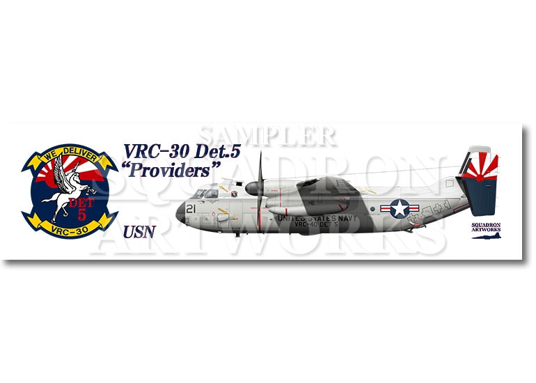涼感クールマフラータオル　C-2A Greyhound VRC-30 Det.5 Providers 2024 “162176”