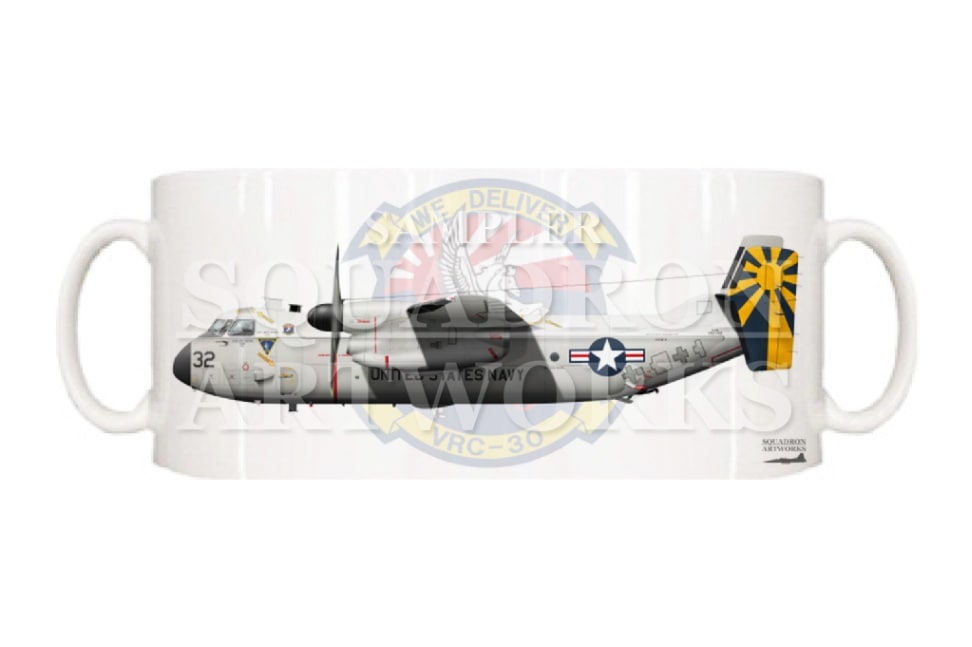 マグカップ　C-2A Greyhound VRC-30 Det.5 Providers 2013 GW “162152”　