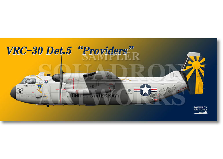 フェイスタオル　C-2A Greyhound VRC-30 Det.5 Providers 2013 GW “162152”　