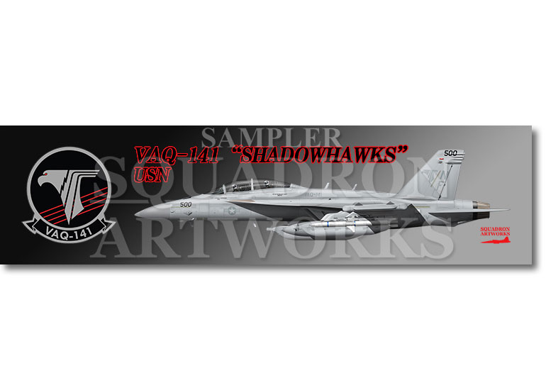 ★マグネット★彡　EA-18G グラウラー VAQ-141 “シャドウホークス”　2025　“168893”