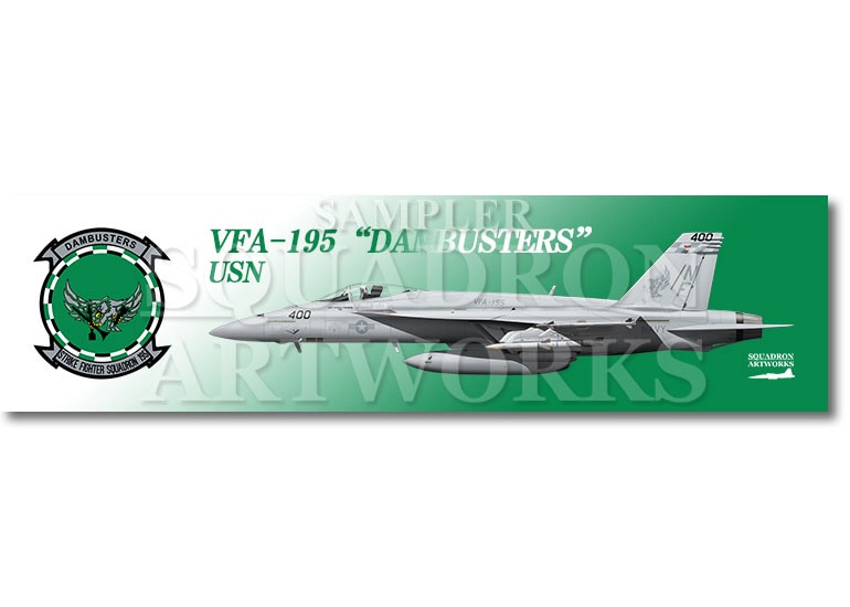 ★マグネット★彡　F/A-18E スーパーホーネット VFA-195 “ダムバスターズ”　2025　“166901”