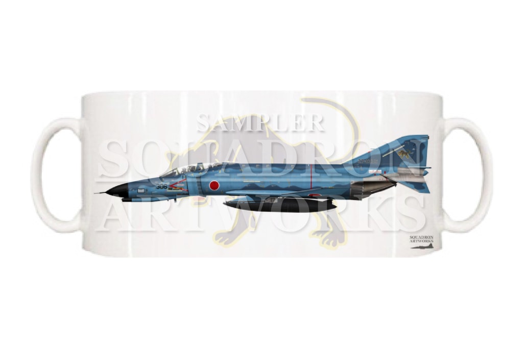 マグカップ　第8飛行隊　F-4EJ改　“27-8306”　洋上迷彩