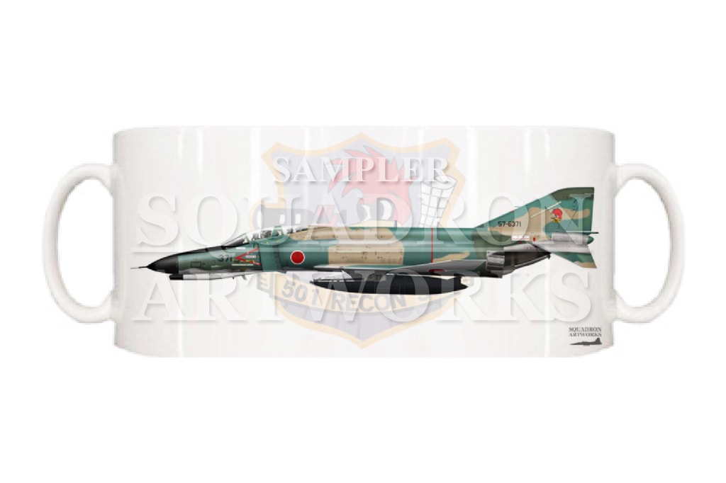 マグカップ　RF-4EJ ファントムⅡ “57-6371”