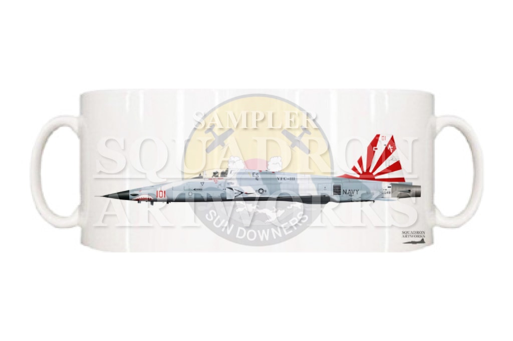 マグカップ　F-5N TigerⅡ VFC-111 Sun Downers “761548”
