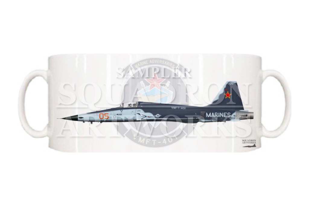 マグカップ　F-5N TigerⅡ VMFT-401 Snipers “761556”