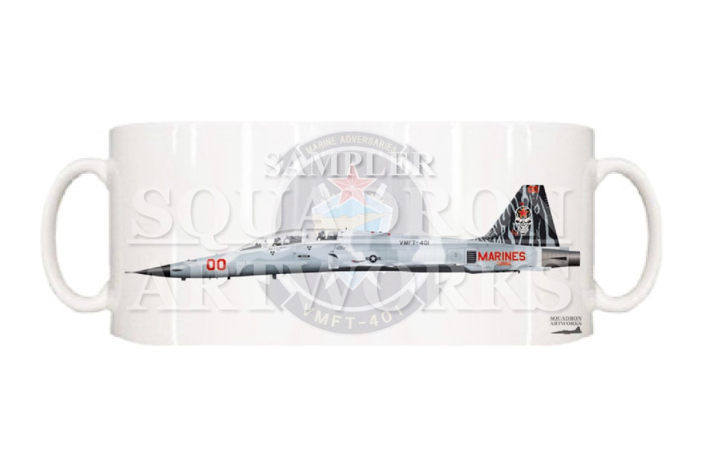 マグカップ　F-5F TigerⅡ VMFT-401 Snipers “761586”