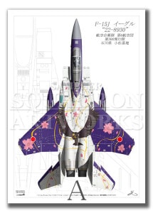 Top view ĸɡF-15J롡306⡡Ҷ⡡70ǯǰ202422-8930ɡA2 Prints)