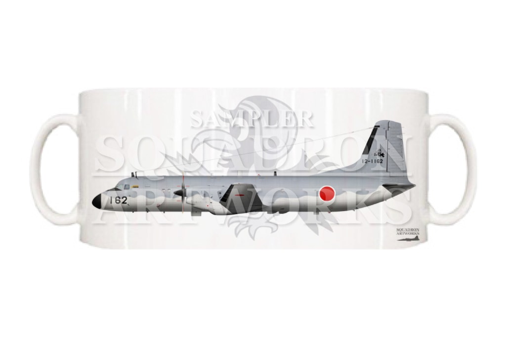 マグカップ　YS-11EA　航空戦術教導団　電子作戦群　電子戦隊　“12-1162”