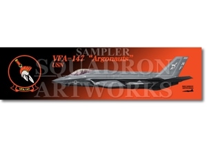 �ڥ��ƥå����ۡ�F-35C��Lightning�� VFA-147 ��Argonauts�� ��300 2024 ��170087��