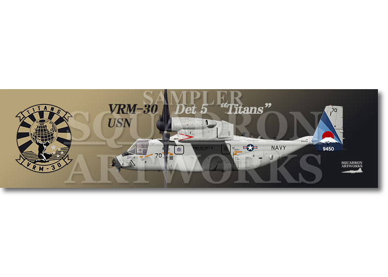 ★マグネット★彡   CMV-22B Osprey VRC-30 Det.5 Titans “169450”
