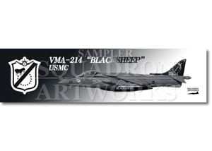 ޥͥåȡġAV-8B+ Harrier VMA-214 BLACKSHEEP165421