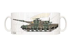 マグカップ　90式戦車　陸上自衛隊　富士教導団　機甲教導連隊　第2戦車中隊