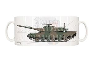 マグカップ　90式戦車　陸上自衛隊　富士教導団　機甲教導連隊　第3戦車中隊