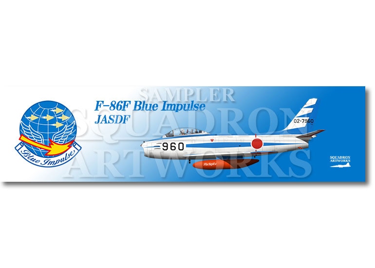 ★マグネット★彡　F-86F　ブルーインパルス　“02-7960”