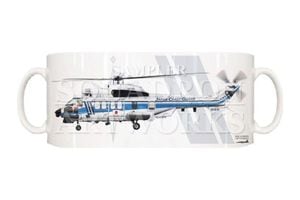 マグカップ　EC225LP　スーパーピューマ　海上保安庁　第三管区海上保安本部　JA691A　“いぬわし”