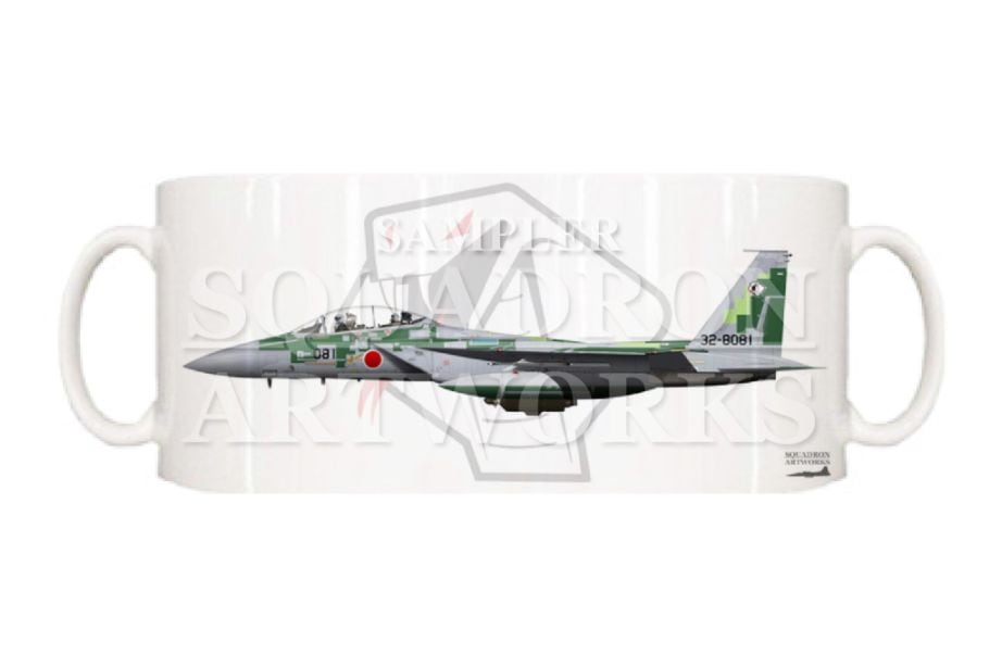 マグカップ　F-15DJ　イーグル　飛行教導群　アグレッサー　"32-8081"